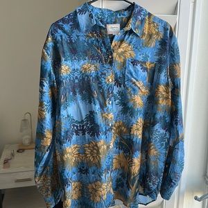 Sézane Cotton Silk Max Shirt EU36 US4